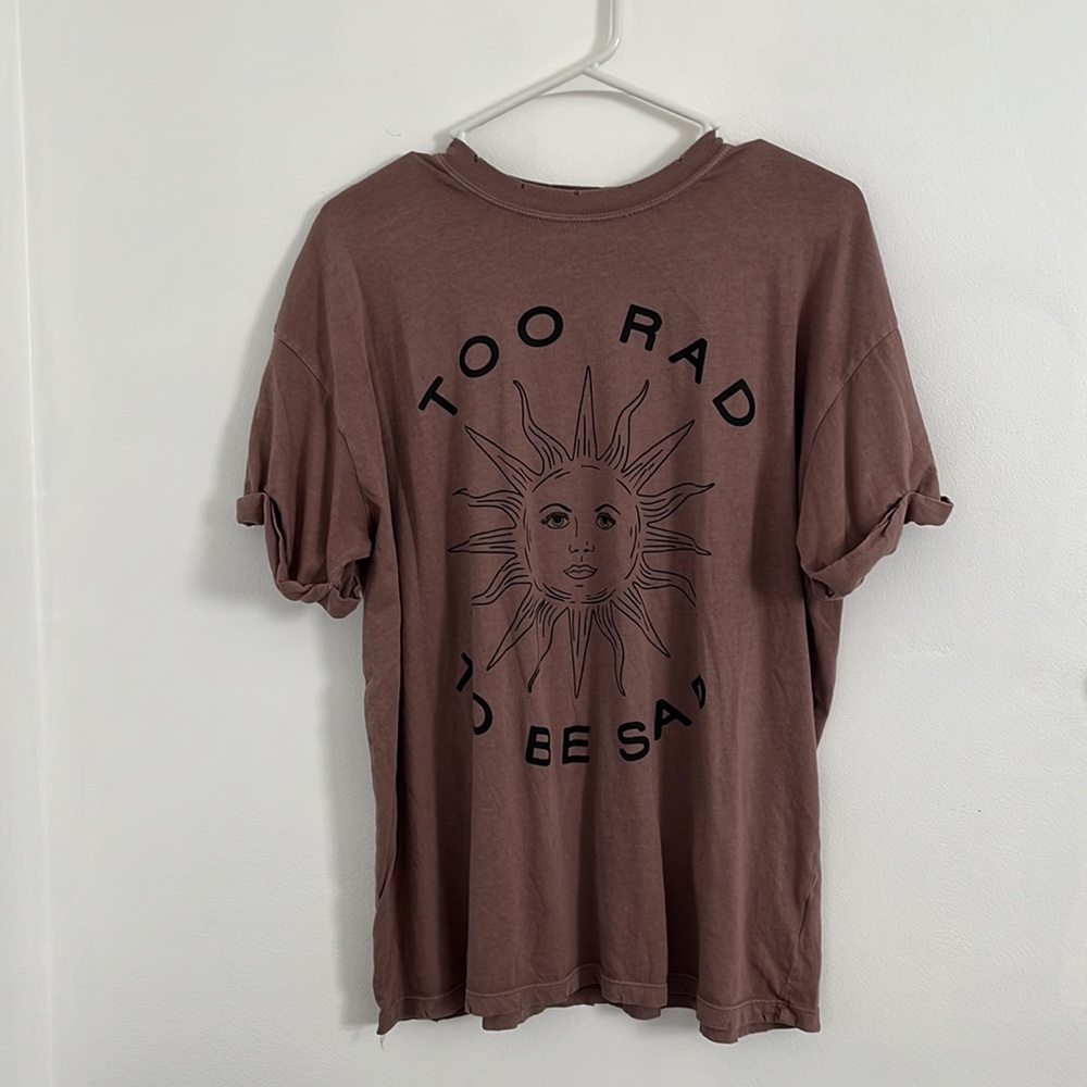 Girl Dangerous Slouchy Distressed Tee